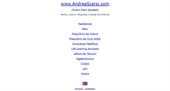 Desktop Screenshot of andreascarsi.com